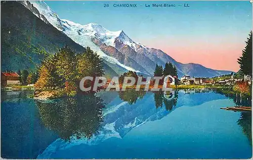 Cartes postales Chamonix Le Mont Blanc