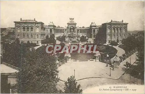 Cartes postales Marseille Le Palais Longchamp