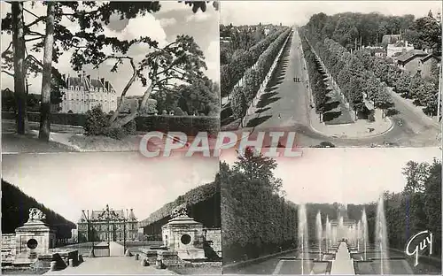 Cartes postales moderne Le Domaine de Sceaux et ses Merveilles Le Chateau l'Allee d'Honneur