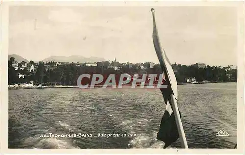 Cartes postales moderne Thonon les Bains Vue prise du Lac