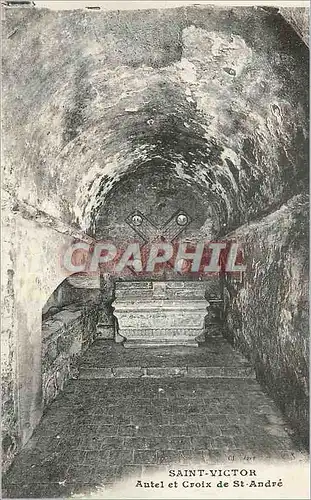 Cartes postales Saint Victor Autel et Croix de St Andre