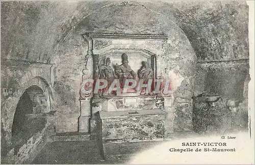 Cartes postales Saint Victor Chapelle de St Mauront