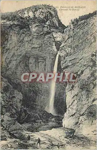 Cartes postales Environs de Modane Cascade St Benoit