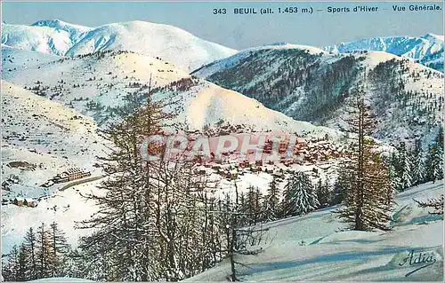 Cartes postales Beuil (alt 1453 m) Sports d'Hivers Vue Generale