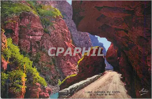 Cartes postales Gorges du Cians et la Route de Beuil