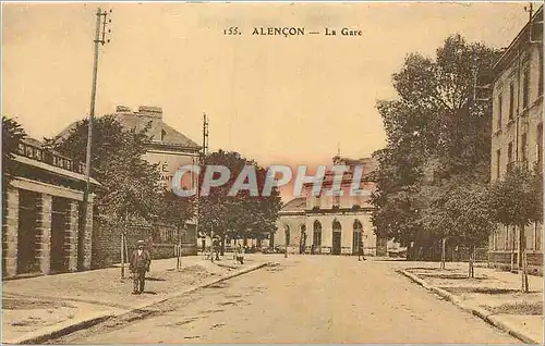 Cartes postales Alencon La Gare