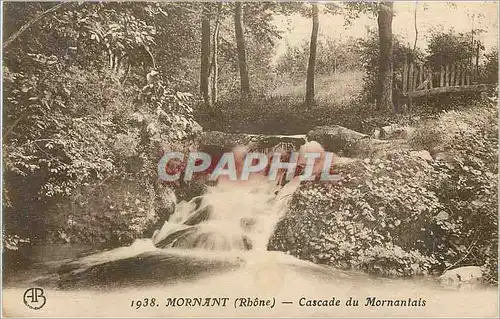 Ansichtskarte AK Mornant (Rhone) Cascade du Mornantais