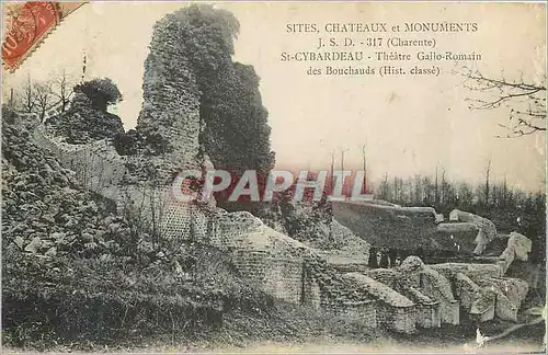 Cartes postales St Cybardeau Theatre Gallo Romain des Bouchauds (Hst Classe) Sites Chateaux et Monuments (Charen