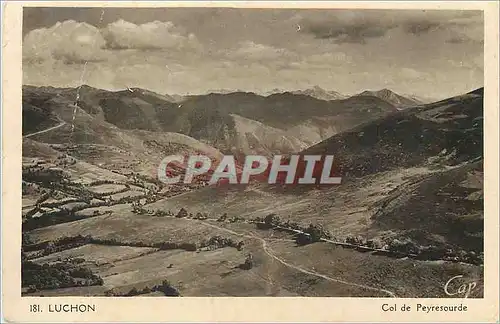 Cartes postales Luchon Col de Peyresourde