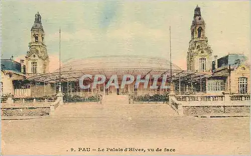 Cartes postales Pau Le Palais d'Hiver vu de face