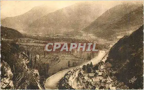 Cartes postales Saint Beat Pyrenees Ocean et la Plaine d'Arlos
