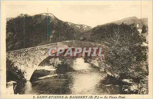 Cartes postales Saint Etienne de Baigorry (B P) Le Vieux Pont