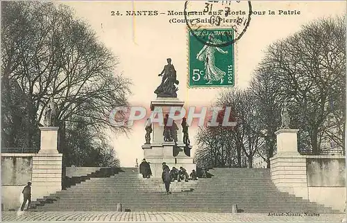 Cartes postales Nantes Monument aux Morts pour la Patrie (Cour Saint Pierre) Militaria