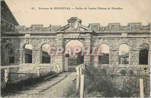 Cartes postales Environs de Bonneval Ruines de l'ancien Chateau de Memillon