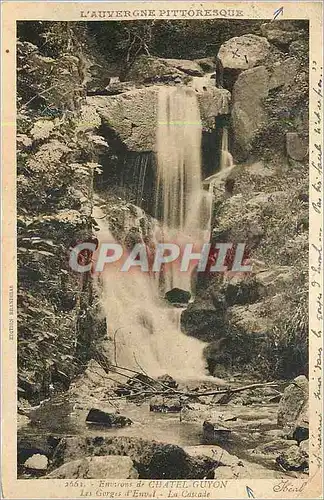 Ansichtskarte AK Environs de Chatel Guyon L'Auvergne Pittoresque Les Gorges d'Enval