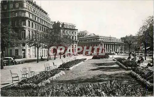 Moderne Karte Bordeaux Les Allees de Tourny Les Jardins Le Grand Theatre