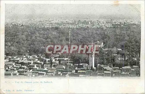 Cartes postales Vue de Damas