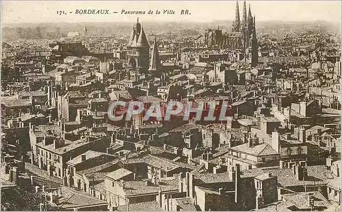 Cartes postales Bordeaux Panorama de la Ville