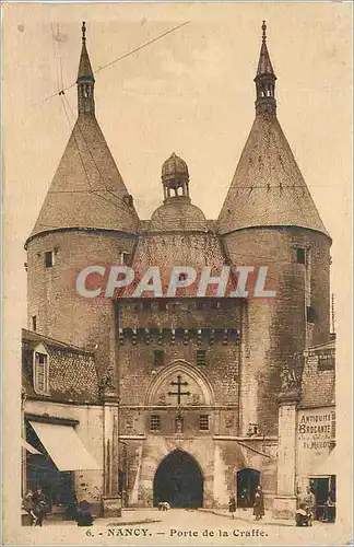 Cartes postales Nancy Porte de la Craffe