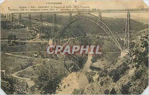 Ansichtskarte AK Garabit Cantal L'Auvergne Le Viaduc