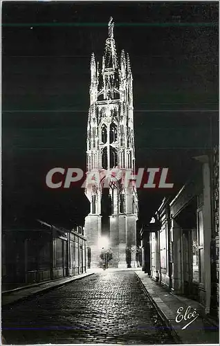 Cartes postales moderne Bordeaux La Nuit La Tour Pey Berland