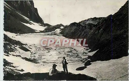 Moderne Karte Samoens (Haute Savoie) Les Glaciers du Folly