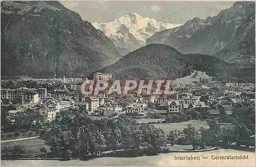 Cartes postales Interlaken Generalansicht