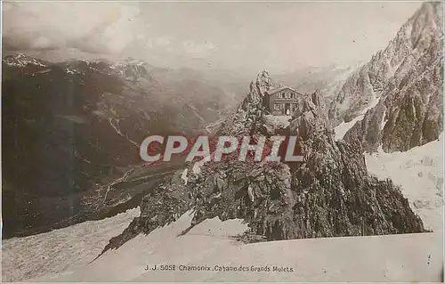 Ansichtskarte AK Chamonix Cabane des Grands Mulets