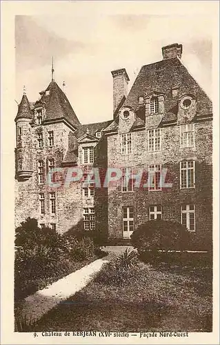 Ansichtskarte AK Chateau de Kerjean (XVIe Siecle) Facade Nord Ouest