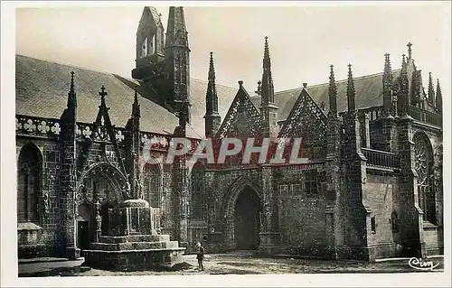 Cartes postales moderne Le Folgoet (Finistere) La Basilique Notre Dame (Detail d'Architecture)