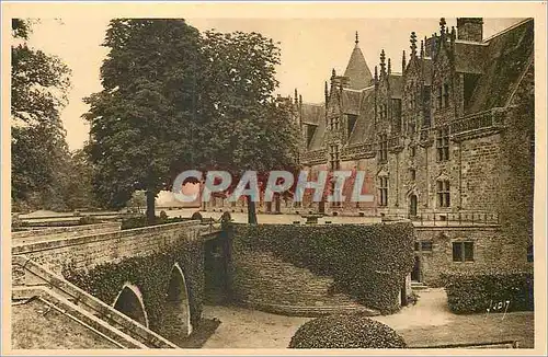 Ansichtskarte AK Josselin (Morbihan) Le Chateau