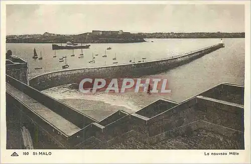 Ansichtskarte AK St Malo Le Nouveau Mole