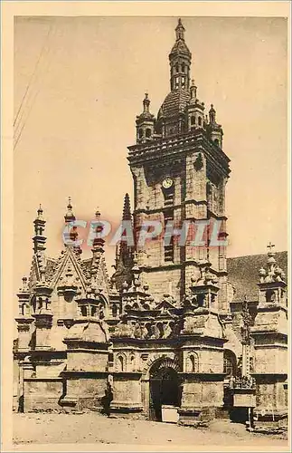 Cartes postales Saint Thegonnec (Finistere) l'Eglise (XVIe s)
