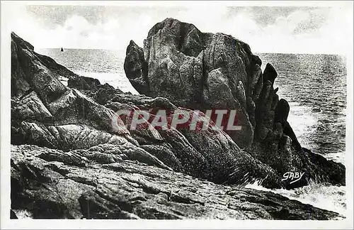 Cartes postales moderne Saint Guenole Penmarc'h (Finistere) Le saut du moine