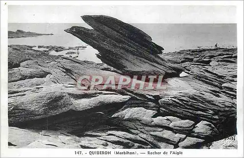 Ansichtskarte AK Quiberon (Morbihan) Rocher de l'Aigle