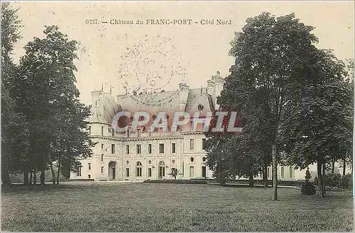 Cartes postales Chateau du Franc Port Cote Nord Cachet Vieux Moulin
