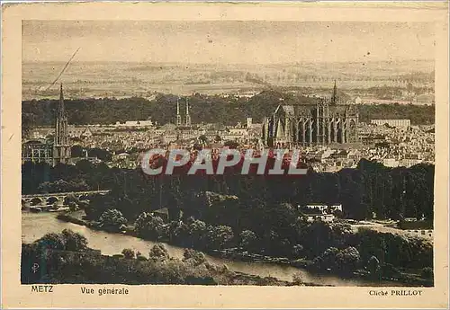 Cartes postales Metz Vue Generale