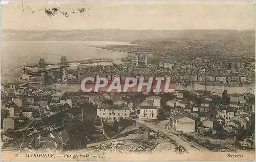 Cartes postales Marseille Vue Generale