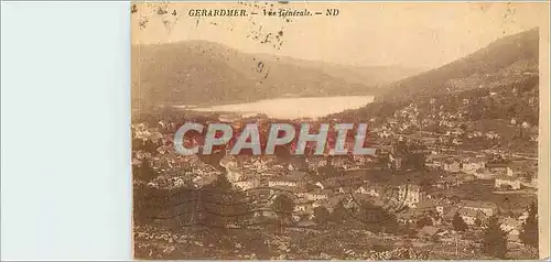 Cartes postales Gerardmer Vue Generale