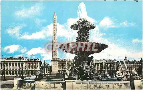 Cartes postales moderne Paris Place de la Concorde