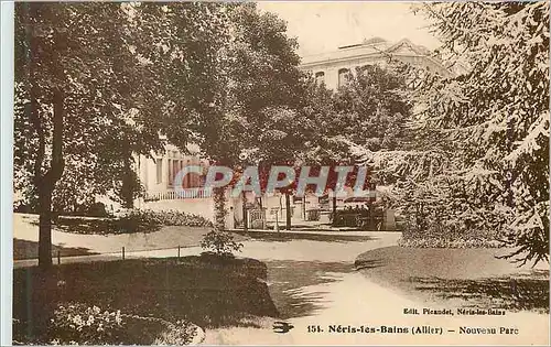 Ansichtskarte AK Neris les Bains (Allier) Nouveau Parc