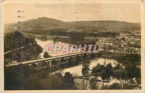 Cartes postales Metz (Moselle) La Moselle Le Pont des Morts et le Mont St Quentin