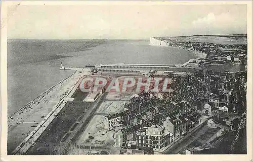 Cartes postales Le Treport Mers Vue panoramique des deux Plages