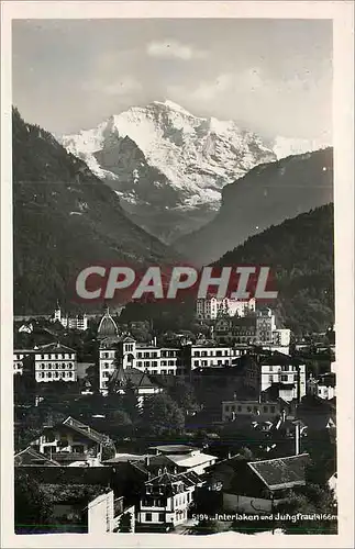 Cartes postales moderne Interlaken und Jungfrau