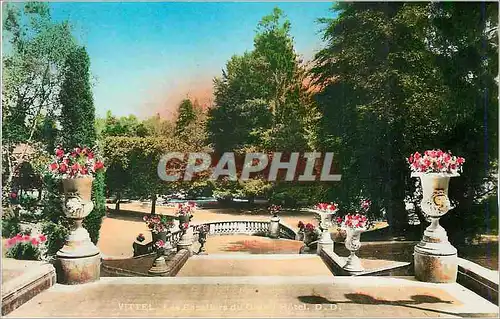 Cartes postales moderne Vittel Les escaliers du grand hotel