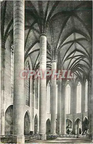 Cartes postales moderne Toulouse La Ville Rose Interieur de L'Eglise des Jacobins (1385)