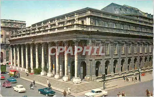 Cartes postales moderne Bordeaux Le Grand Theate Chef d'Oeuvre de Victor Louis Construit au XVIIIe Siecle