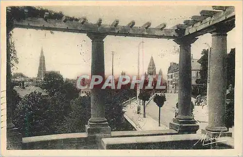 Cartes postales Metz Vue prise du Belvedere de l'Esplanade