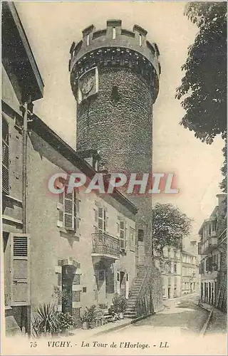 Cartes postales Vichy La Tour de l'Horloge