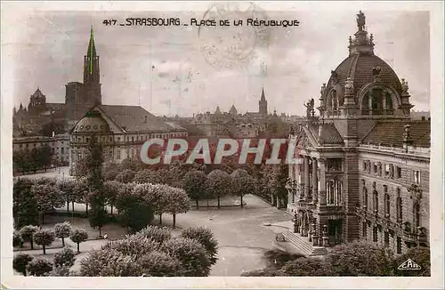Cartes postales moderne Strasbourg Plage de la Republique